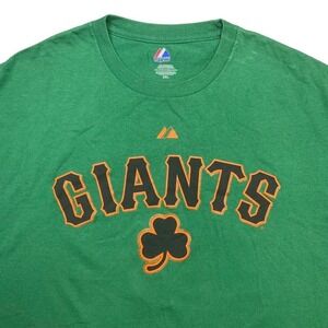 St Patrick's Day Irish green shirt  San Francisco Giants x Wilson baseball